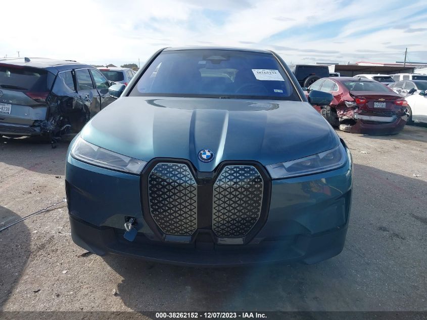 2023 BMW Ix xDrive50 VIN: WB523CF02PCM48396 Lot: 38262152