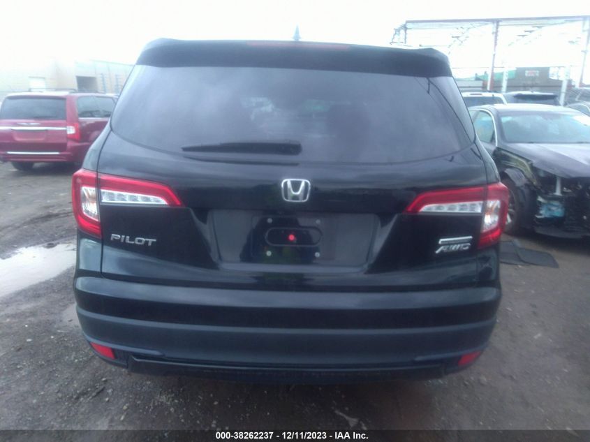 2022 Honda Pilot Awd Special Edition VIN: 5FNYF6H2XNB055932 Lot: 38262237