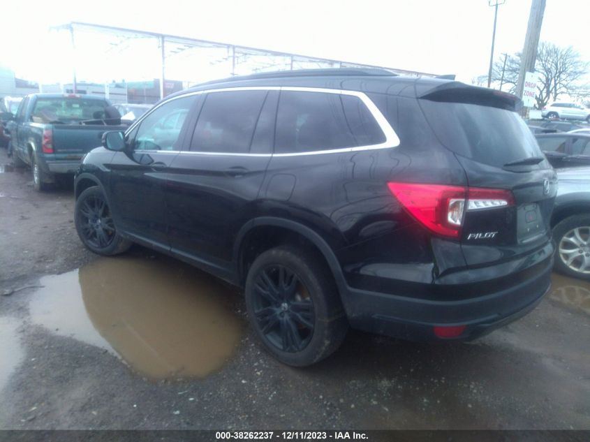 2022 Honda Pilot Awd Special Edition VIN: 5FNYF6H2XNB055932 Lot: 38262237