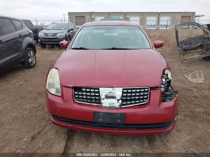 2004 Nissan Maxima 3.5 Sl VIN: 1N4BA41E14C861351 Lot: 38262281