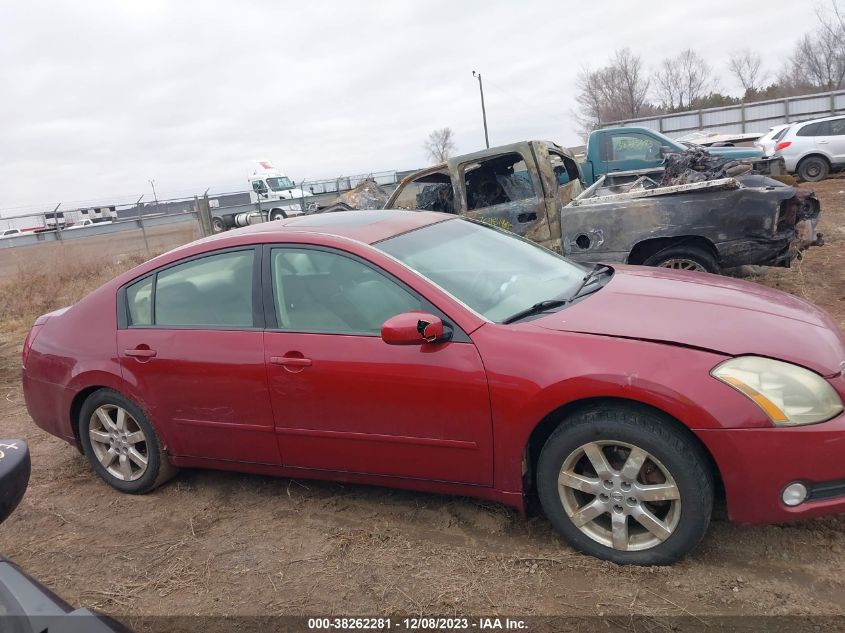 2004 Nissan Maxima 3.5 Sl VIN: 1N4BA41E14C861351 Lot: 38262281