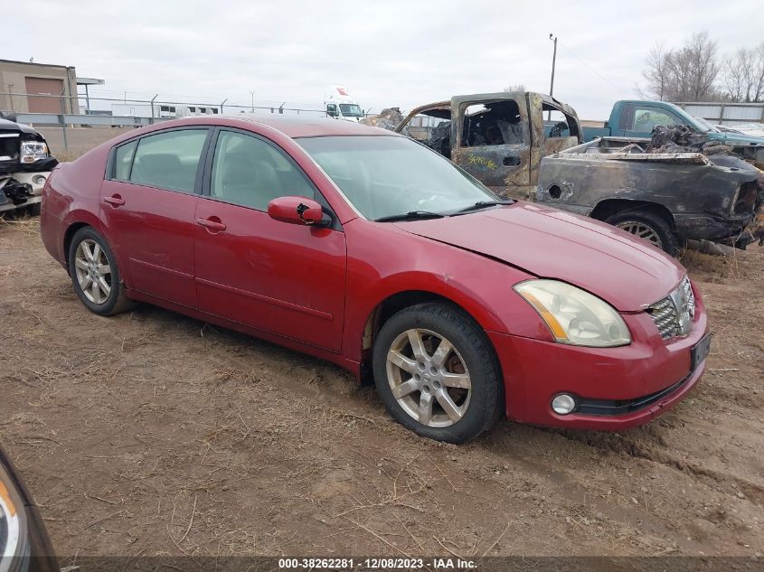 2004 Nissan Maxima 3.5 Sl VIN: 1N4BA41E14C861351 Lot: 38262281