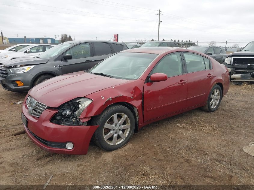 2004 Nissan Maxima 3.5 Sl VIN: 1N4BA41E14C861351 Lot: 38262281