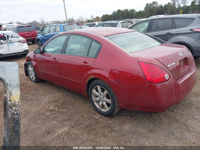 2004 Nissan Maxima 3.5 Sl VIN: 1N4BA41E14C861351 Lot: 38262281