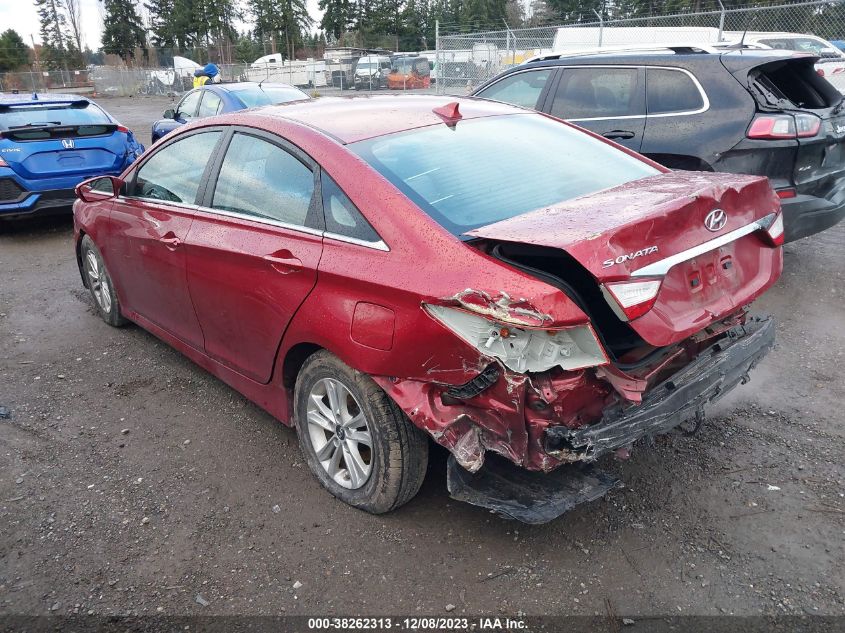 2014 Hyundai Sonata Gls VIN: 5NPEB4AC9EH947368 Lot: 38262313