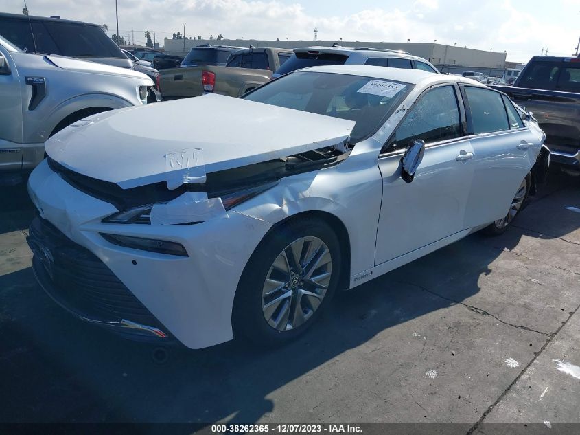 2023 Toyota Mirai Xle VIN: JTDAAAAA0PA008568 Lot: 38262365