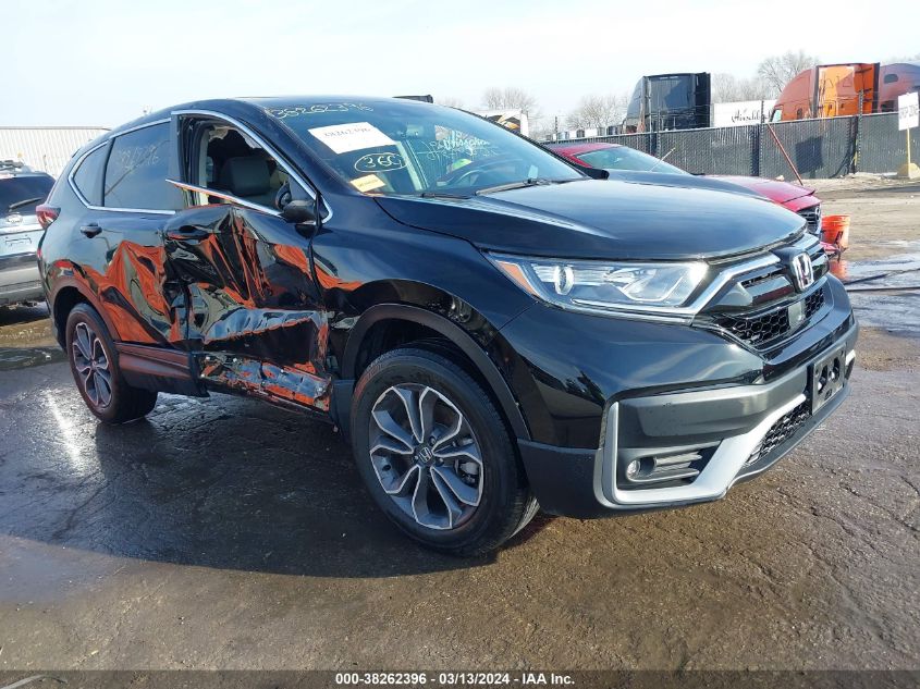 2022 Honda Cr-V Awd Ex-L VIN: 5J6RW2H88NA004448 Lot: 38262396