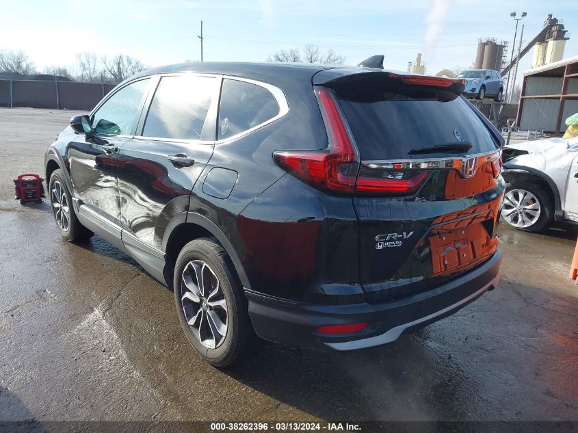 2022 Honda Cr-V Awd Ex-L VIN: 5J6RW2H88NA004448 Lot: 38262396