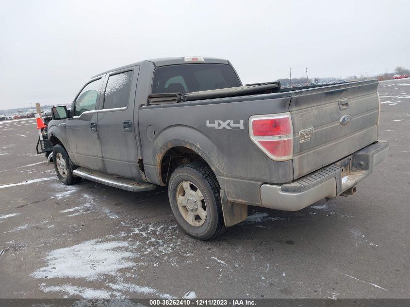 2009 Ford F-150 Xlt VIN: 1FTPW14V19KC72955 Lot: 38262410