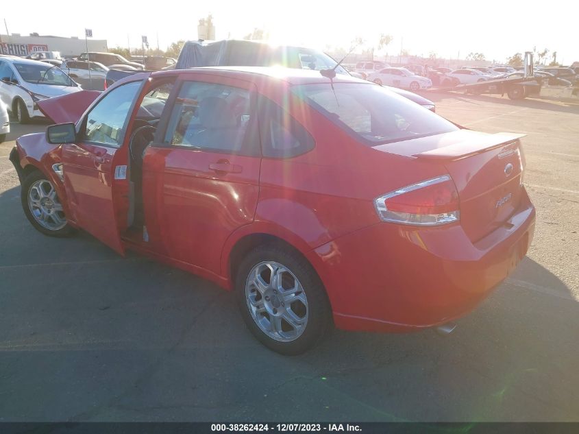 2008 Ford Focus Se/Ses VIN: 1FAHP35N58W216915 Lot: 38262424