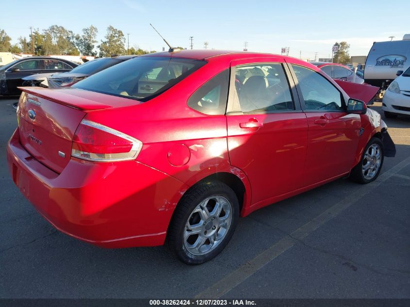 2008 Ford Focus Se/Ses VIN: 1FAHP35N58W216915 Lot: 38262424