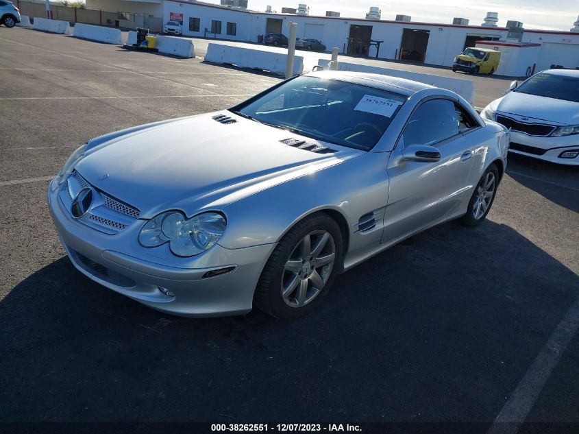 2005 Mercedes-Benz Sl 500 5.0L VIN: WDBSK75F65F103127 Lot: 38262551