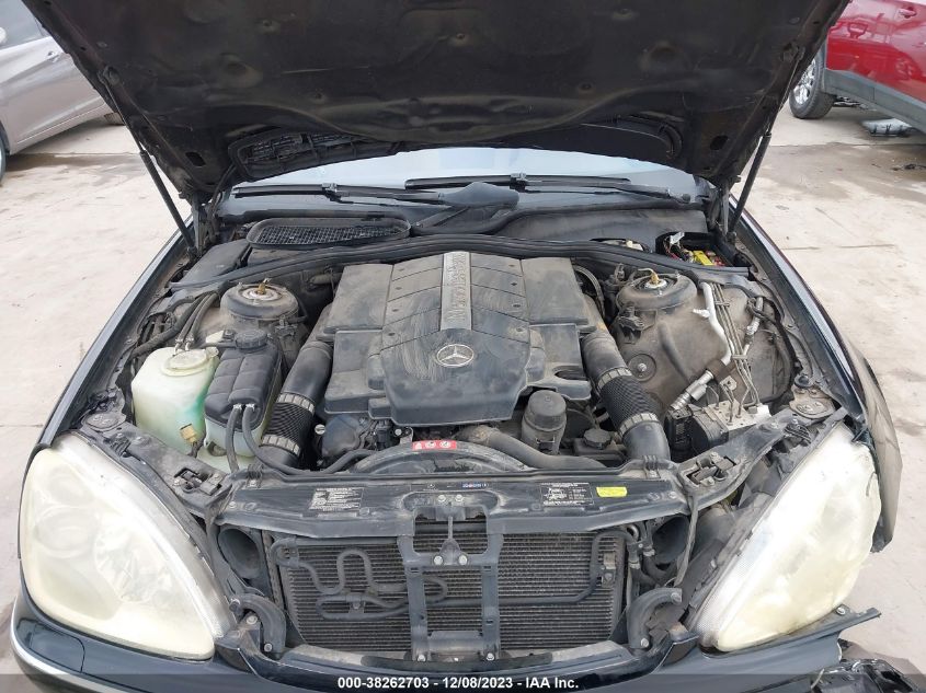 2004 Mercedes-Benz S-Class 4.3L VIN: WDBNG70J94A416047 Lot: 38262703