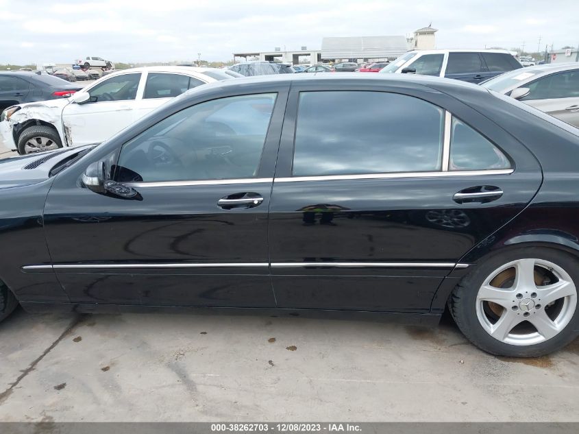 2004 Mercedes-Benz S-Class 4.3L VIN: WDBNG70J94A416047 Lot: 38262703