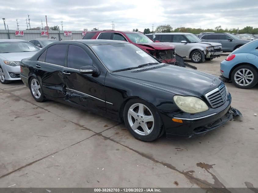 2004 Mercedes-Benz S-Class 4.3L VIN: WDBNG70J94A416047 Lot: 38262703