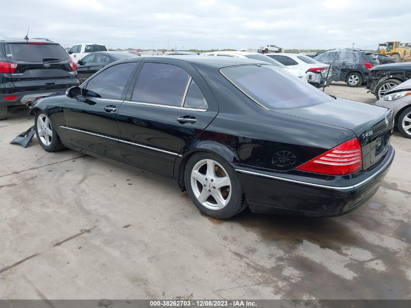 2004 Mercedes-Benz S-Class 4.3L VIN: WDBNG70J94A416047 Lot: 38262703