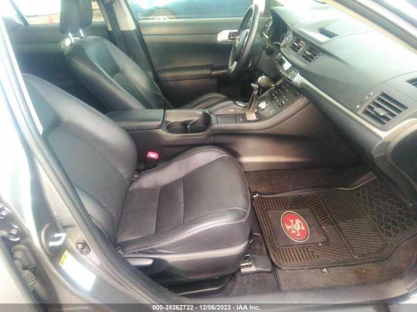 2012 Lexus Ct 200H Premium VIN: JTHKD5BH2C2120922 Lot: 38262722