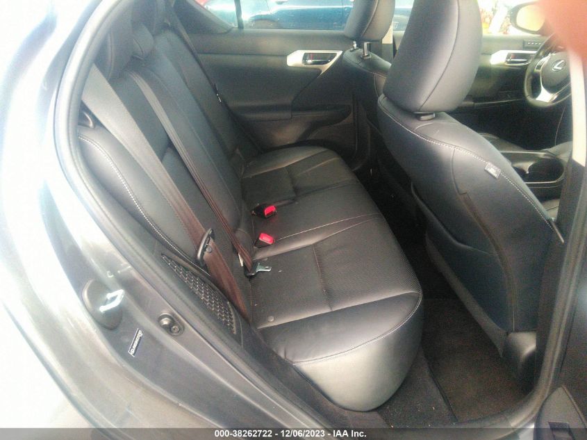 2012 Lexus Ct 200H Premium VIN: JTHKD5BH2C2120922 Lot: 38262722