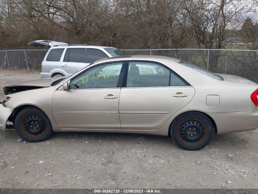 2004 Toyota Camry Xle VIN: 4T1BE30K24U877306 Lot: 38262725