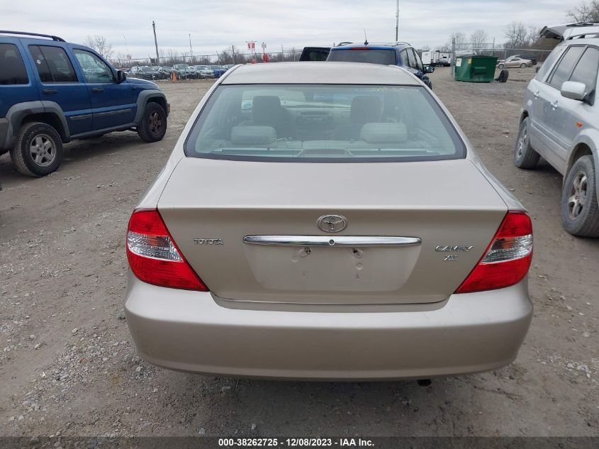 2004 Toyota Camry Xle VIN: 4T1BE30K24U877306 Lot: 38262725