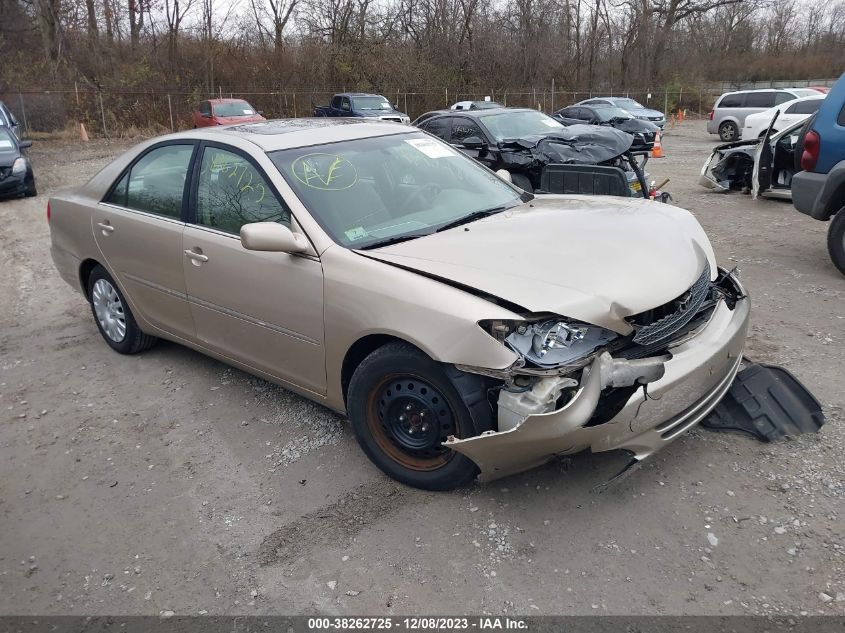 2004 Toyota Camry Xle VIN: 4T1BE30K24U877306 Lot: 38262725