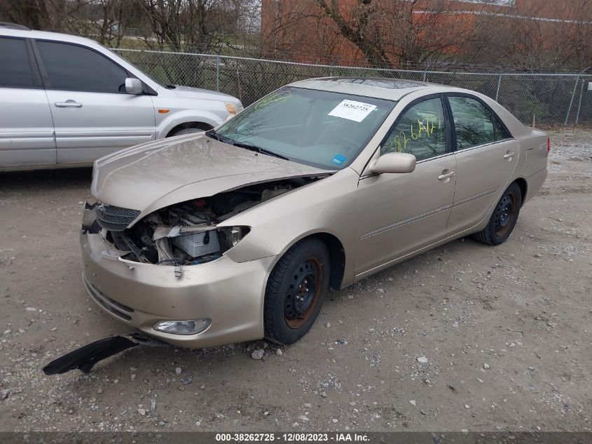 2004 Toyota Camry Xle VIN: 4T1BE30K24U877306 Lot: 38262725