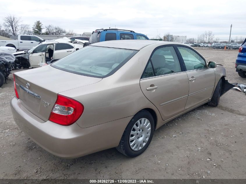 2004 Toyota Camry Xle VIN: 4T1BE30K24U877306 Lot: 38262725