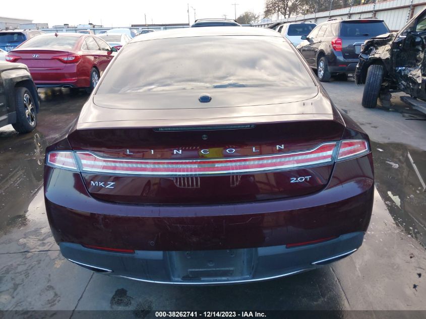 2018 Lincoln Mkz Select VIN: 3LN6L5C90JR604301 Lot: 38262741