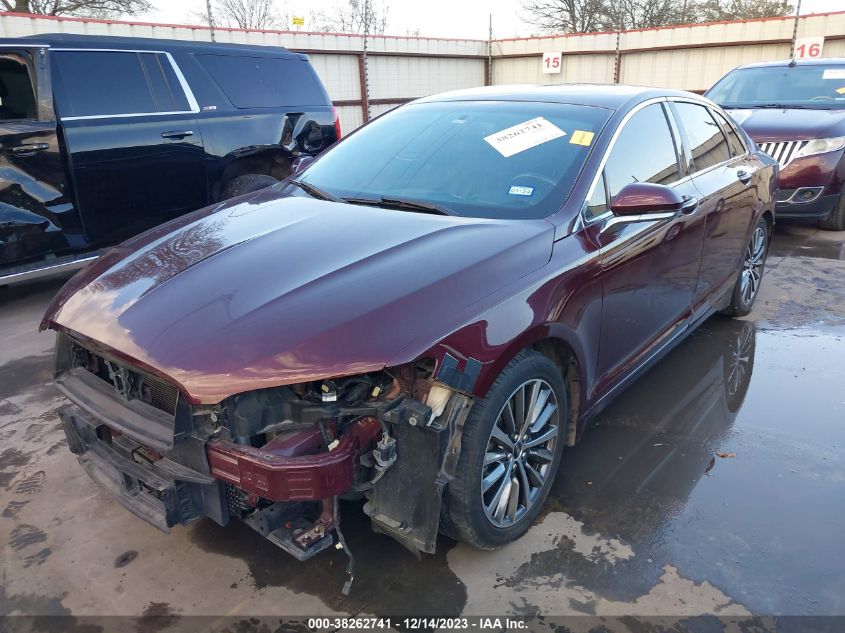 2018 Lincoln Mkz Select VIN: 3LN6L5C90JR604301 Lot: 38262741