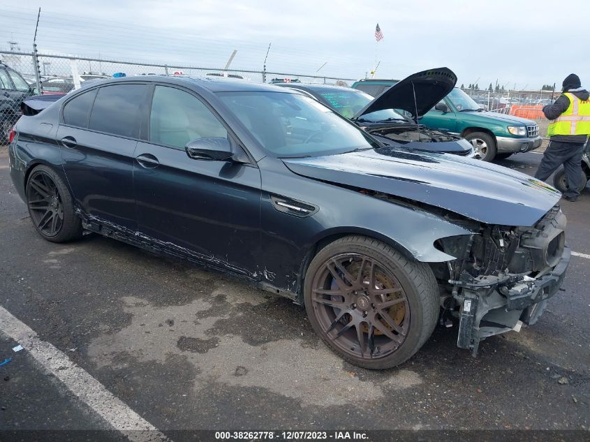 2014 BMW M5 Base (Dct) VIN: WBSFV9C51ED593609 Lot: 38262778