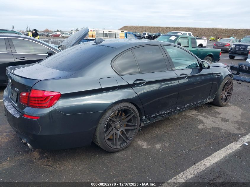 2014 BMW M5 Base (Dct) VIN: WBSFV9C51ED593609 Lot: 38262778