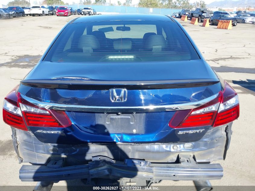 2016 Honda Accord Sport VIN: 1HGCR2F53GA162907 Lot: 38262827