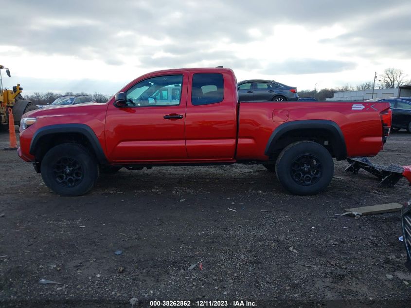 2021 Toyota Tacoma Sr V6 VIN: 3TYSZ5AN3MT045866 Lot: 38262862