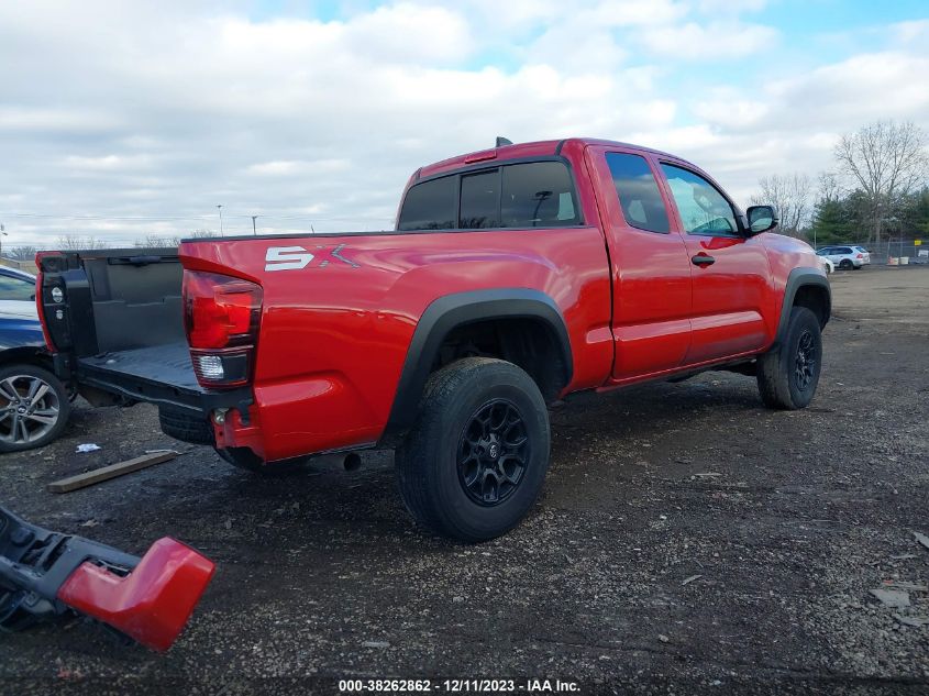 2021 Toyota Tacoma Sr V6 VIN: 3TYSZ5AN3MT045866 Lot: 38262862