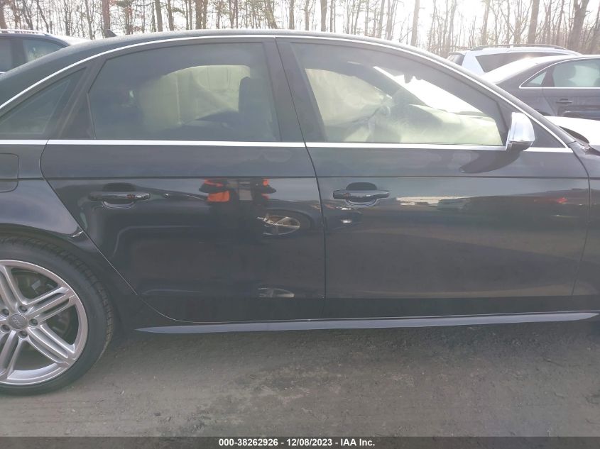 2016 Audi S4 3.0T Premium Plus VIN: WAUBGAFL2GA012602 Lot: 38262926