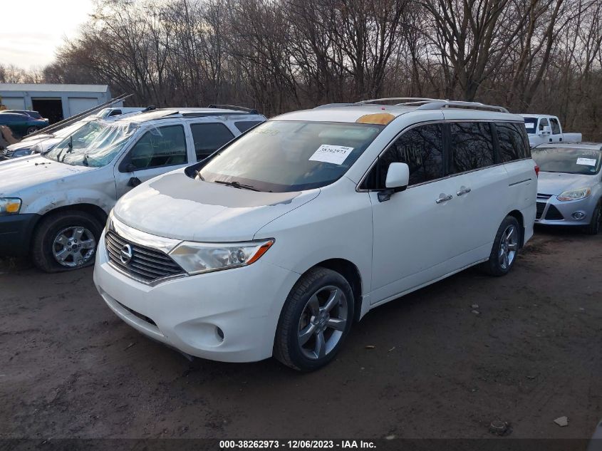 2012 Nissan Quest S VIN: JN8AE2KP6C9031477 Lot: 38262973