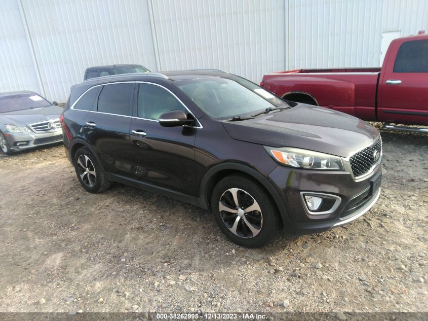 2016 Kia Sorento 3.3L Ex VIN: 5XYPH4A54GG050736 Lot: 38262995