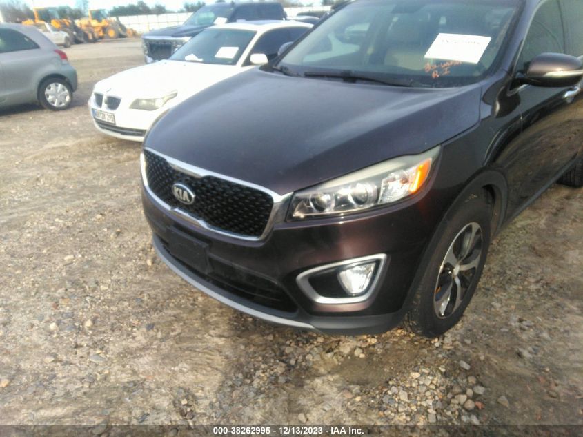 2016 Kia Sorento 3.3L Ex VIN: 5XYPH4A54GG050736 Lot: 38262995