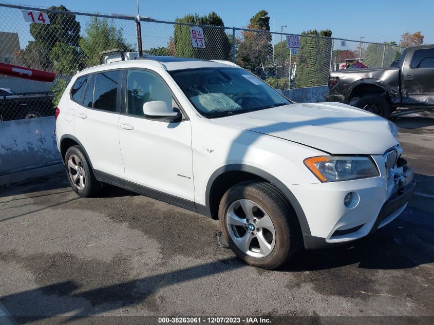 2011 BMW X3 xDrive28I VIN: 5UXWX5C58BL713870 Lot: 38263061