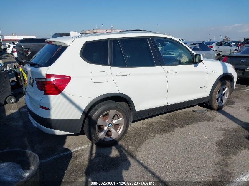 2011 BMW X3 xDrive28I VIN: 5UXWX5C58BL713870 Lot: 38263061