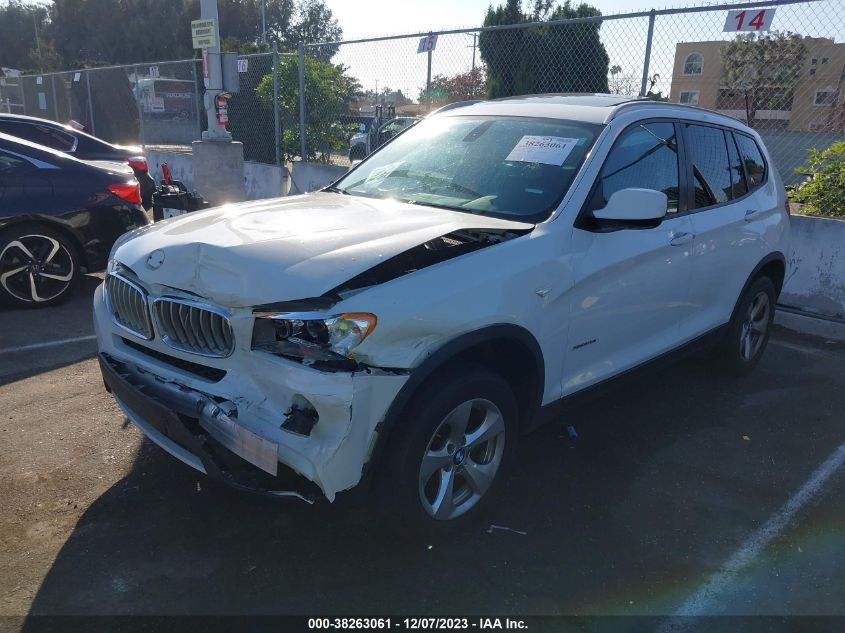 2011 BMW X3 xDrive28I VIN: 5UXWX5C58BL713870 Lot: 38263061