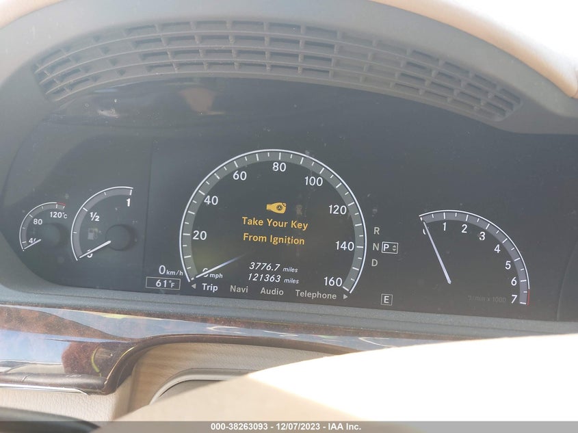 2013 MERCEDES-BENZ S 550 WDDNG7DB0DA498972