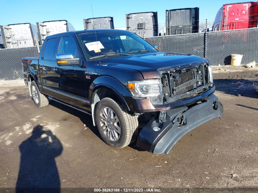 1FTFW1E69DFB44693 2013 Ford F-150 Platinum