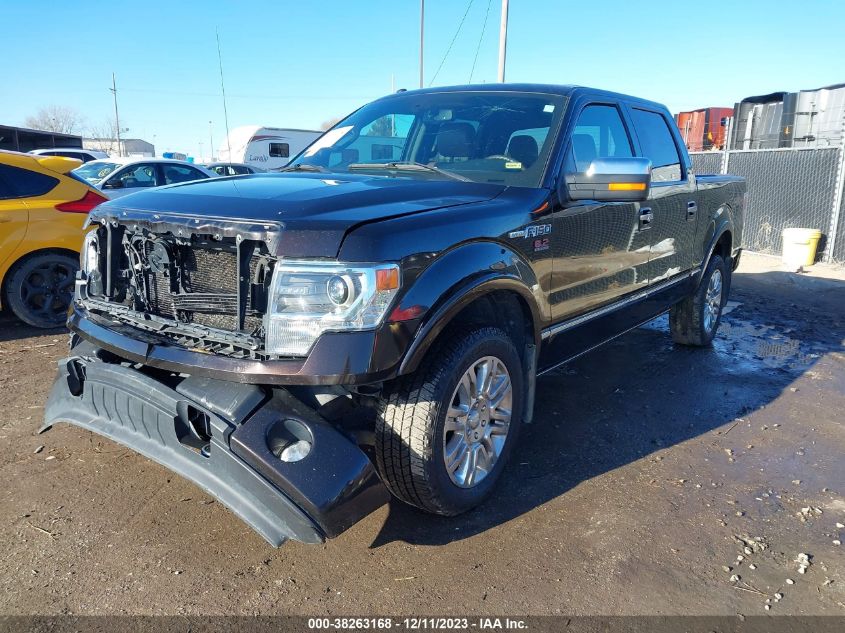 1FTFW1E69DFB44693 2013 Ford F-150 Platinum