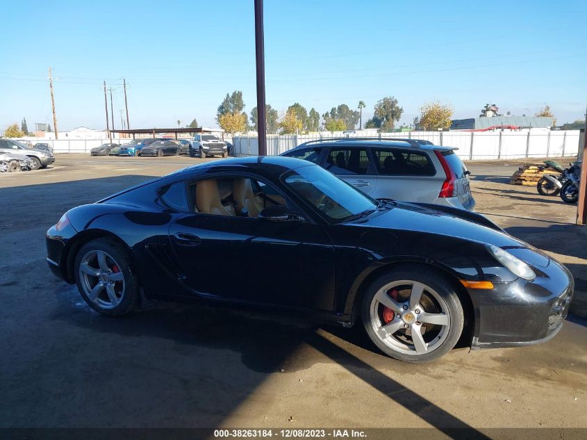 2008 Porsche Cayman S VIN: WP0AB29868U782182 Lot: 38263184