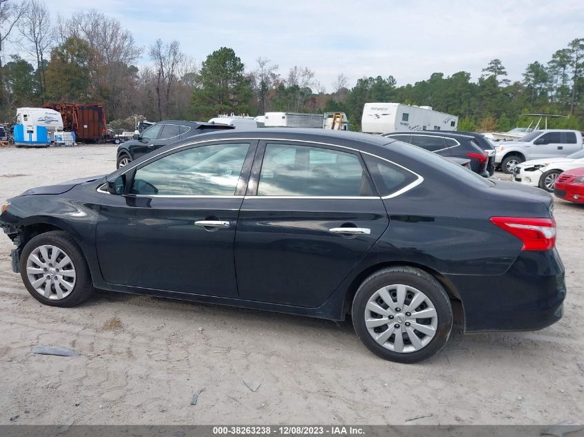 2019 Nissan Sentra S VIN: 3N1AB7AP1KY371487 Lot: 38263238