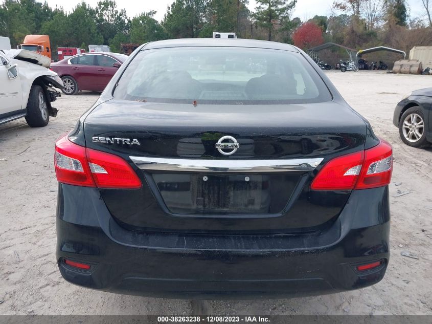 2019 Nissan Sentra S VIN: 3N1AB7AP1KY371487 Lot: 38263238