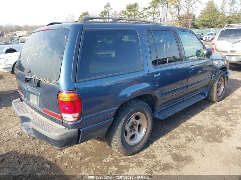 2000 Mercury Mountaineer VIN: 4M2DU86P4YUJ35229 Lot: 38263248