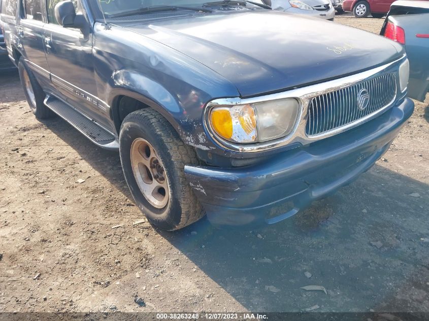 2000 Mercury Mountaineer VIN: 4M2DU86P4YUJ35229 Lot: 38263248