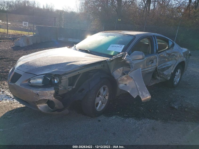 2006 Pontiac Grand Prix VIN: 2G2WP552X61312776 Lot: 38263422